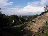 Vue d'ensemble sur le site archéologique de Palenque