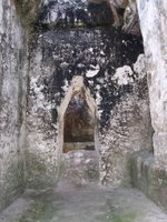 Des passages à l'intérieur du temple