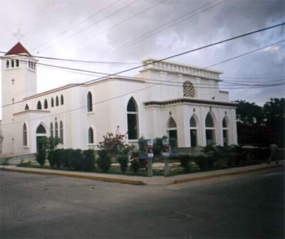 Une église de Playa Del Carmen