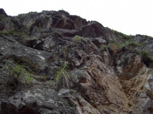 Les rochers dont les montagnes sont composées