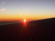 Un coucher de soleil directement au dessus du n&eacute;ant...