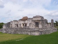 Un temple de Tulum en ruines