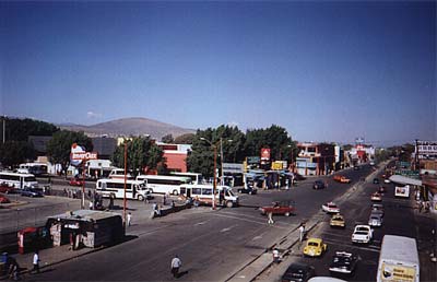 La gare de bus de Oaxaca