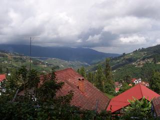 Le village est situé en haute altitude et est entouré de pins